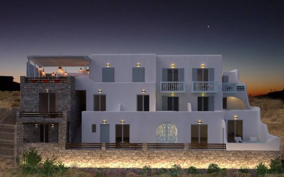 3D project for ibiscus hotel @ Mykonos