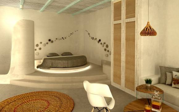 3D project for ibiscus hotel @ Mykonos
