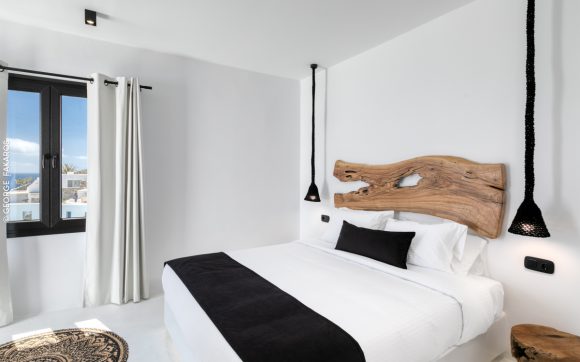 project psarou black villa @ mykonos