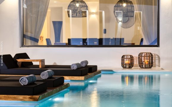 project psarou black villa @ mykonos
